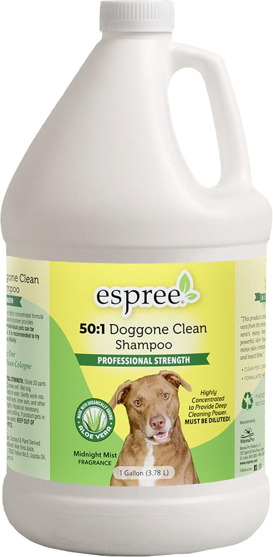 Doggone Clean Shampoo for Dogs | Made with 100% Organic Aloe Vera | 1 Gallon