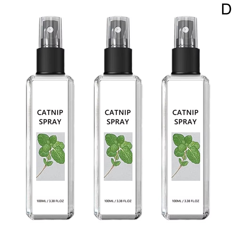 20/100Ml Herbal Cat Joy Spray Celery Pets Catnip Spray Celery Pets Herbal Cat Joy Long-Lasting & Effective Gifts for Cat